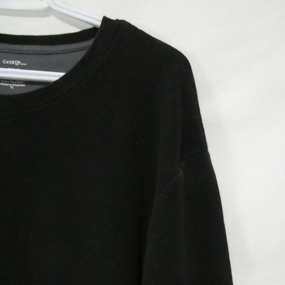 GEORGE - Regular Fit | 2XL | Classic Black Long Sleeve Sweater - Picture 5 of 13